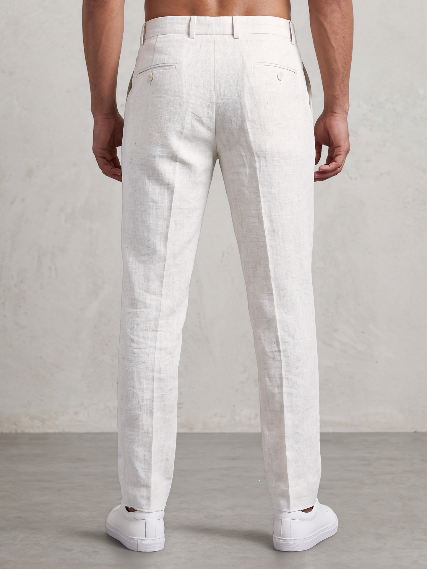 Formal Trousers White