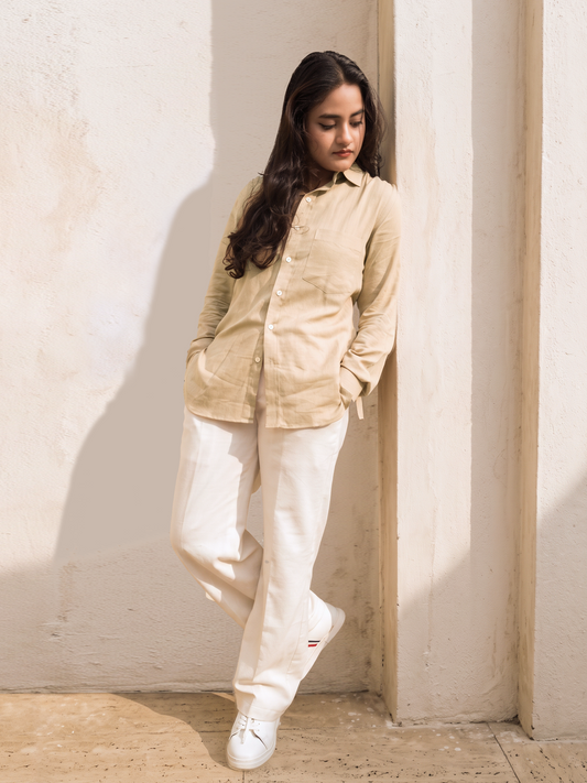 Formal Shirt Beige