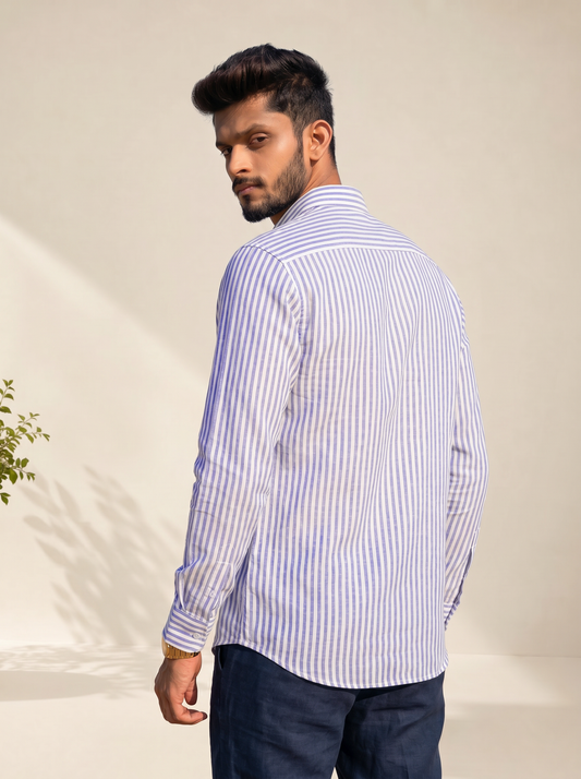 Formal shirt Blue stripe