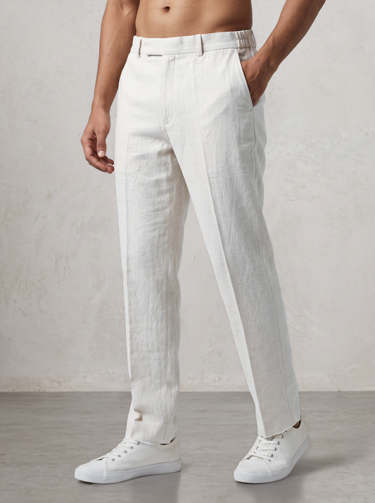 Formal Trousers White