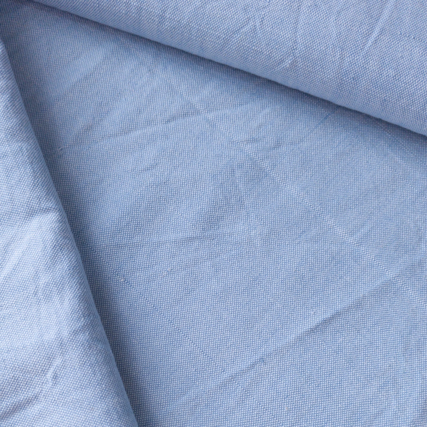 Cotton Khadi Fabric Surf Blue