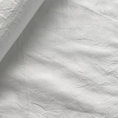 Cotton Handloom Fabric White