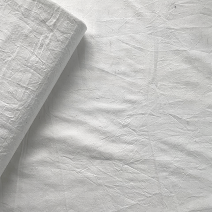 Cotton Handloom Fabric White