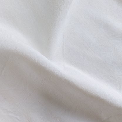 Cotton Handloom Fabric White