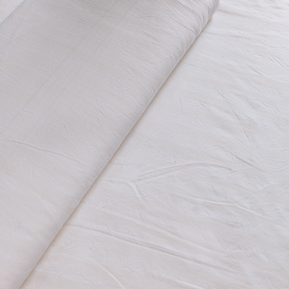 Cotton Handloom Fabric White