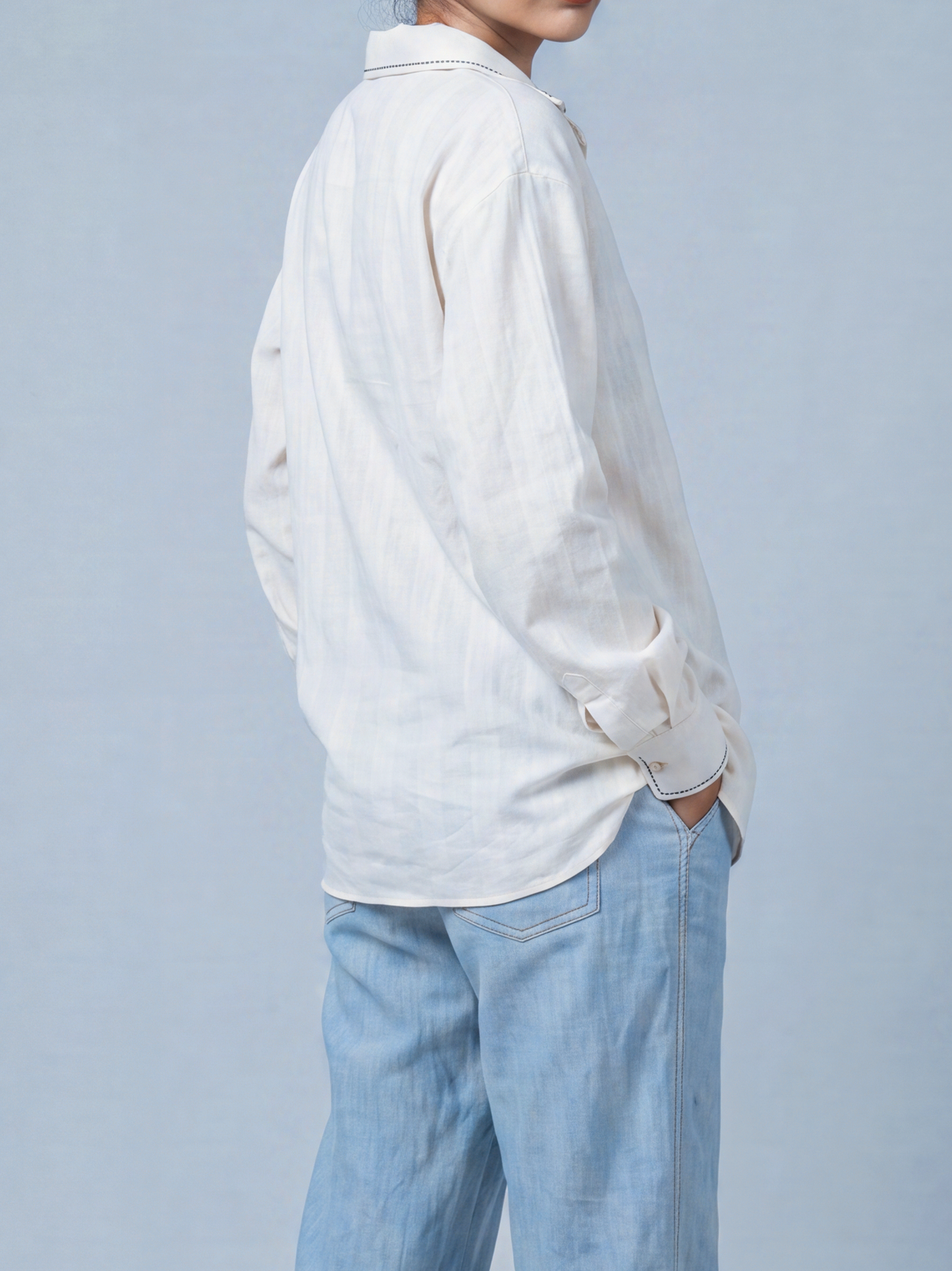 Casual Off white Shirt