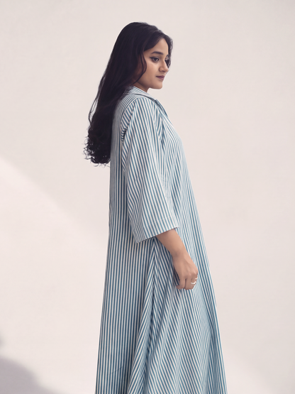 Collared Maxi Dress