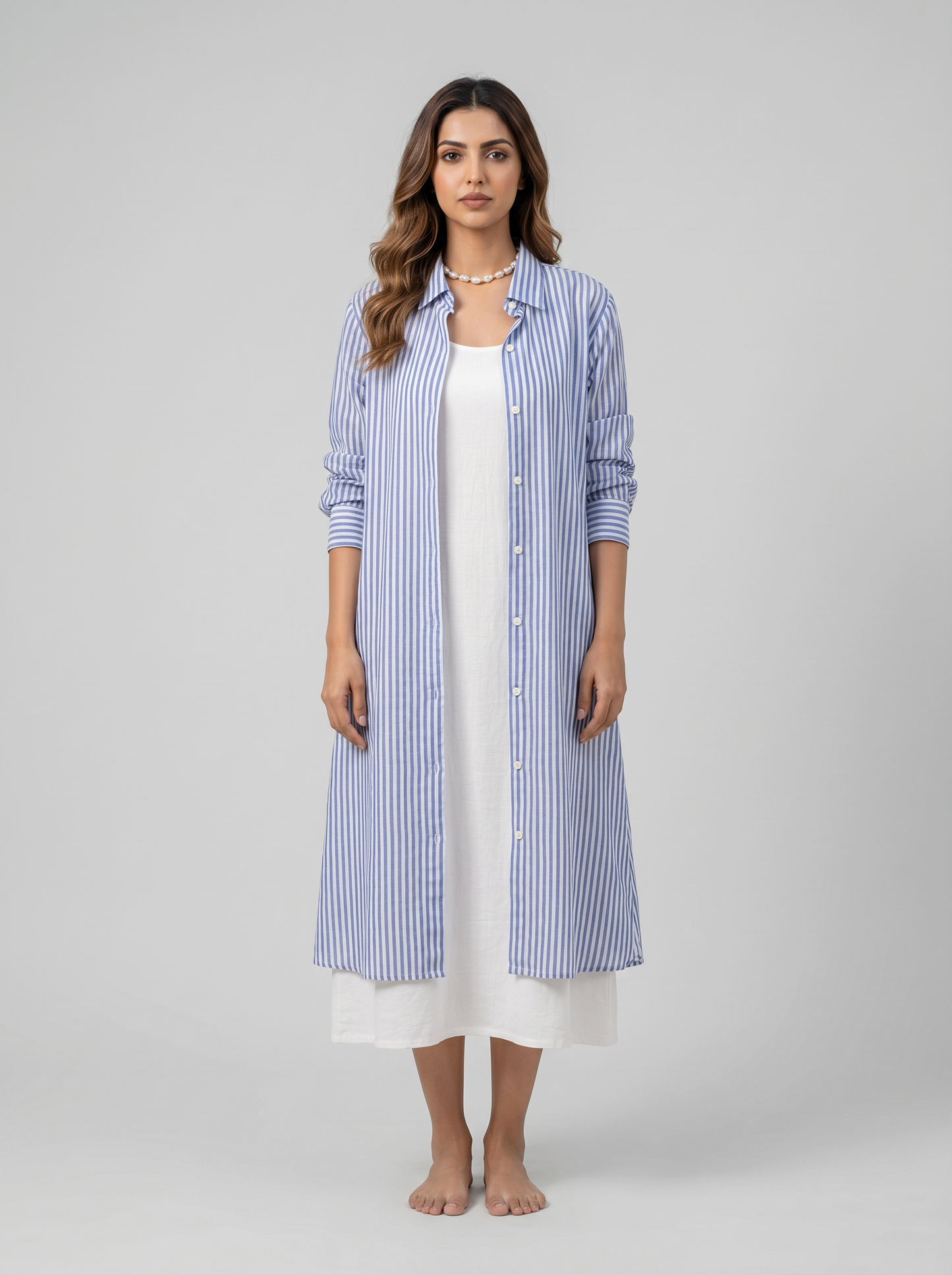 Midi Dress and over-coat