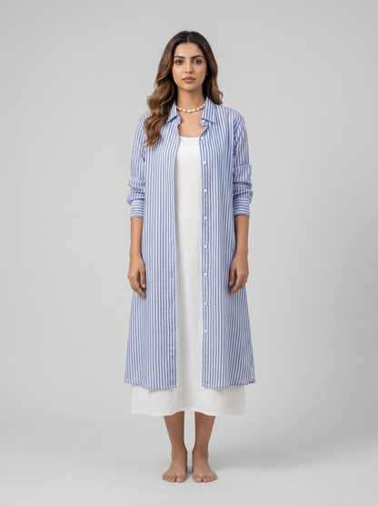 Midi Dress and over-coat
