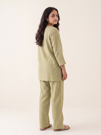 Sage green Tunic and Trouser
