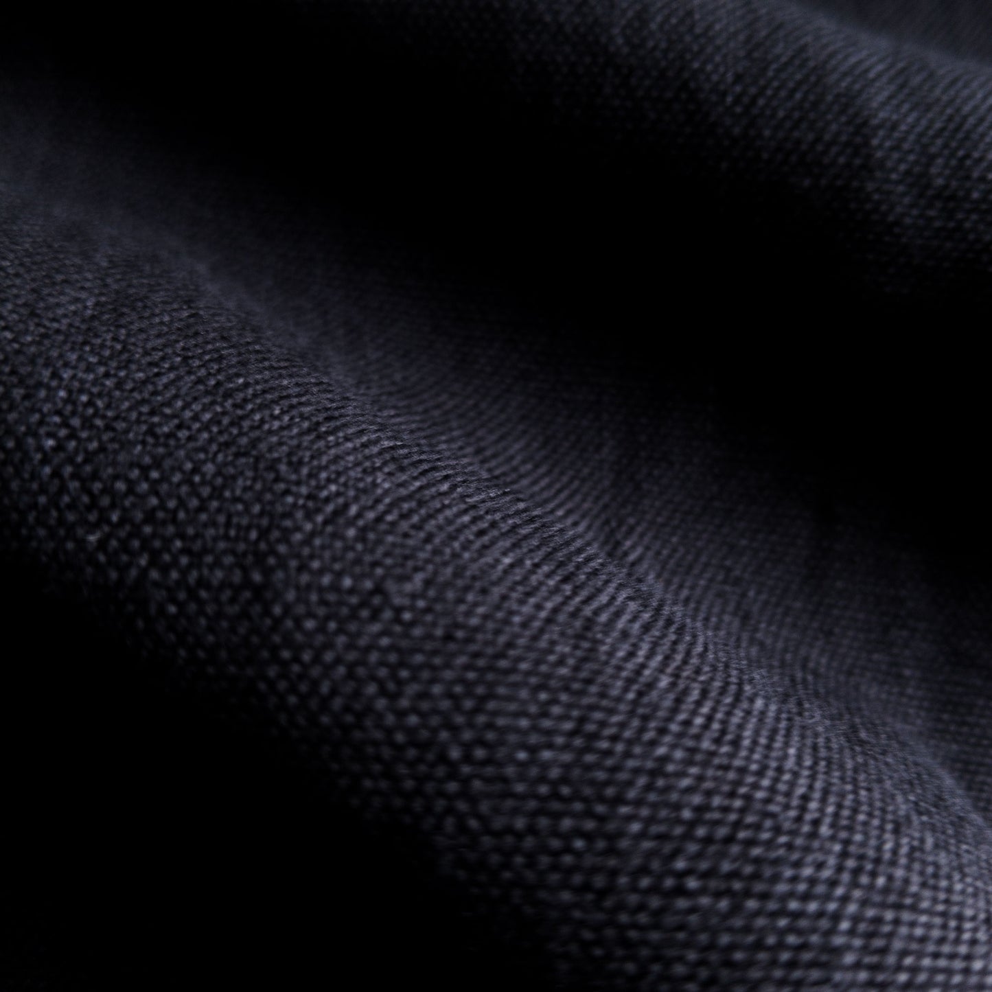 Cotton Khadi Fabric Charcoal Black
