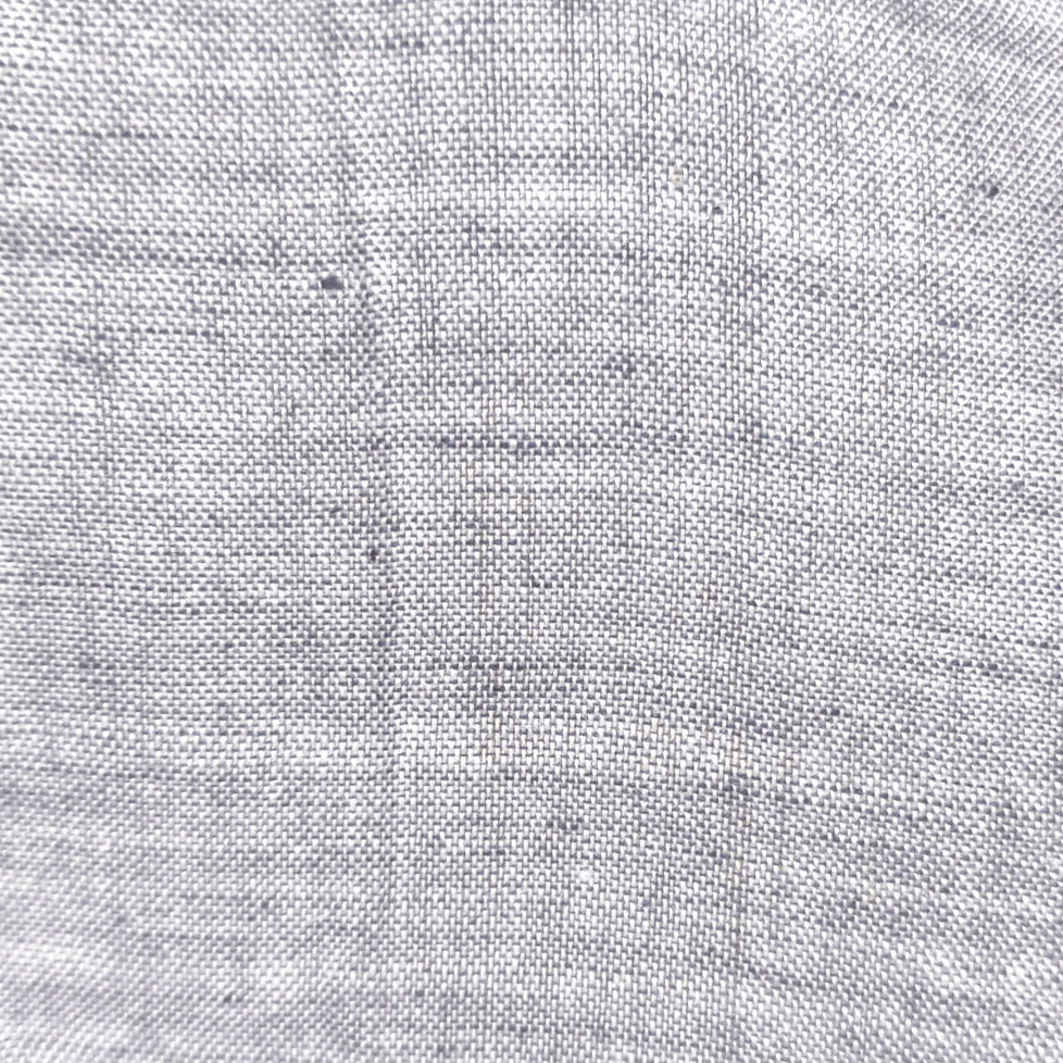 Cotton Handloom Fabric Cement grey