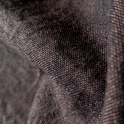 Cotton Khadi Fabric Charcoal Black