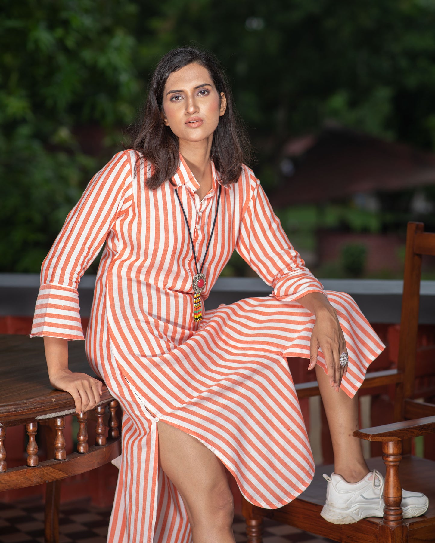 Striped Flexi Kurti