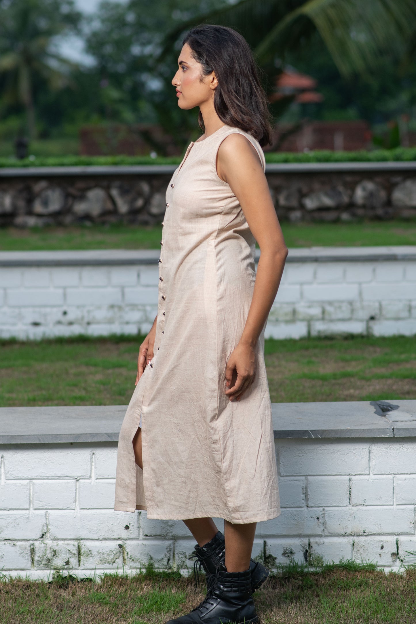 Sleeveless Midi Dress