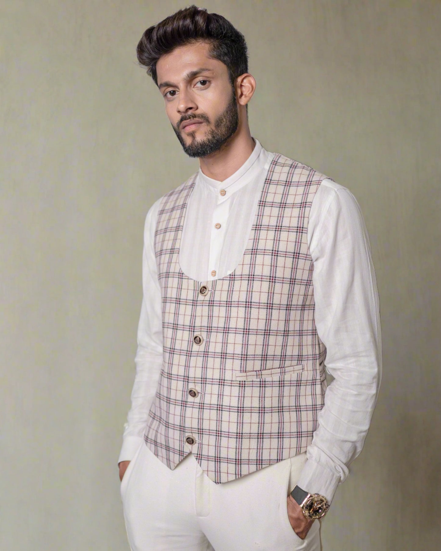 Hand Woven Cotton Jacket