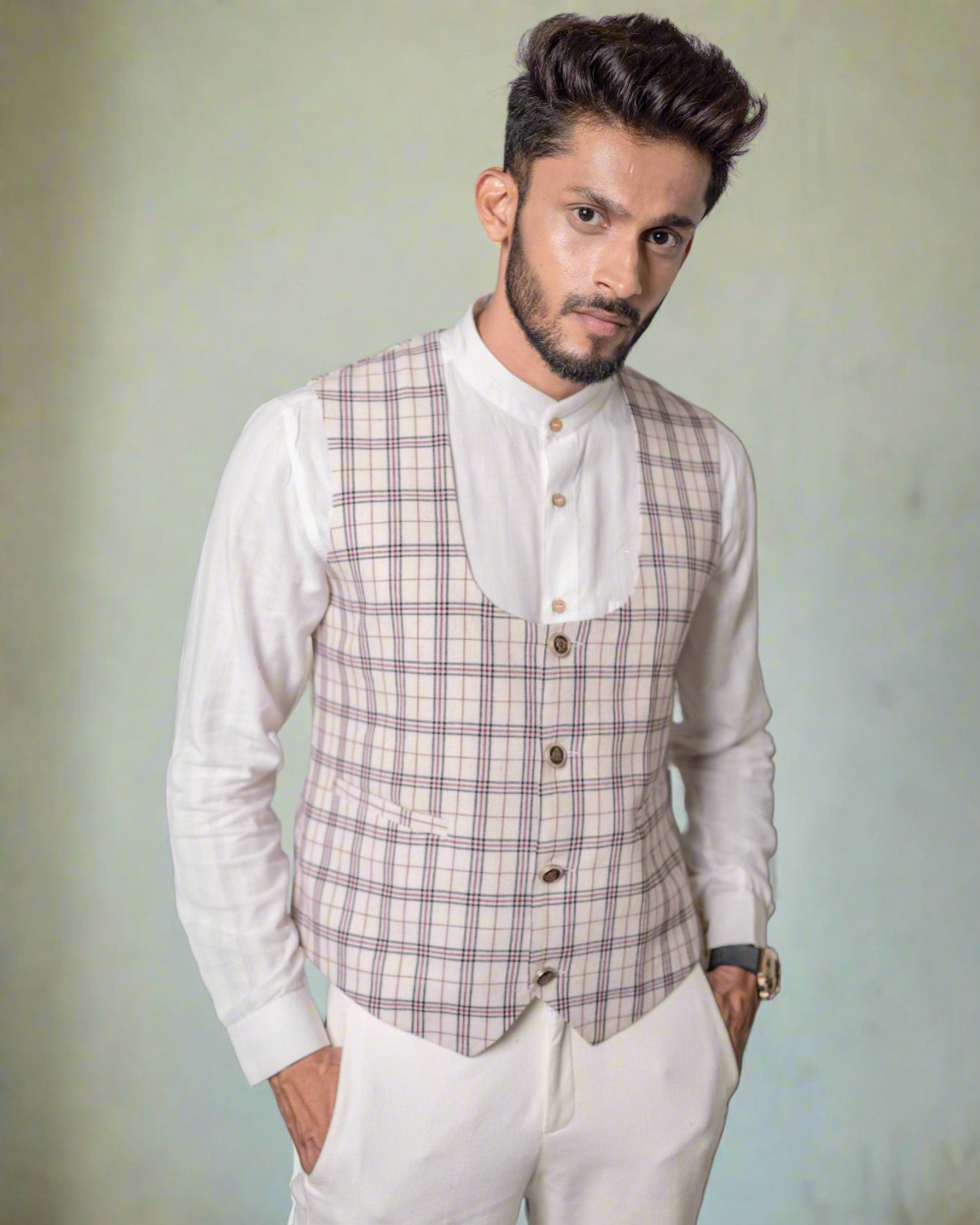 Hand Woven Cotton Jacket