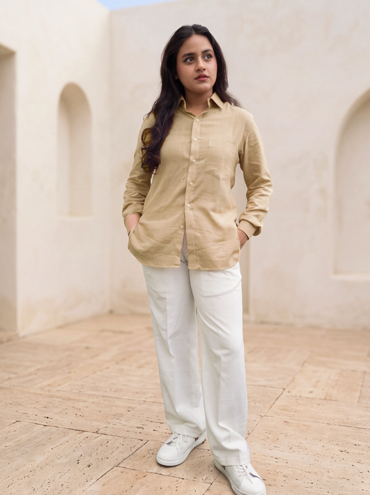 Formal Shirt Beige