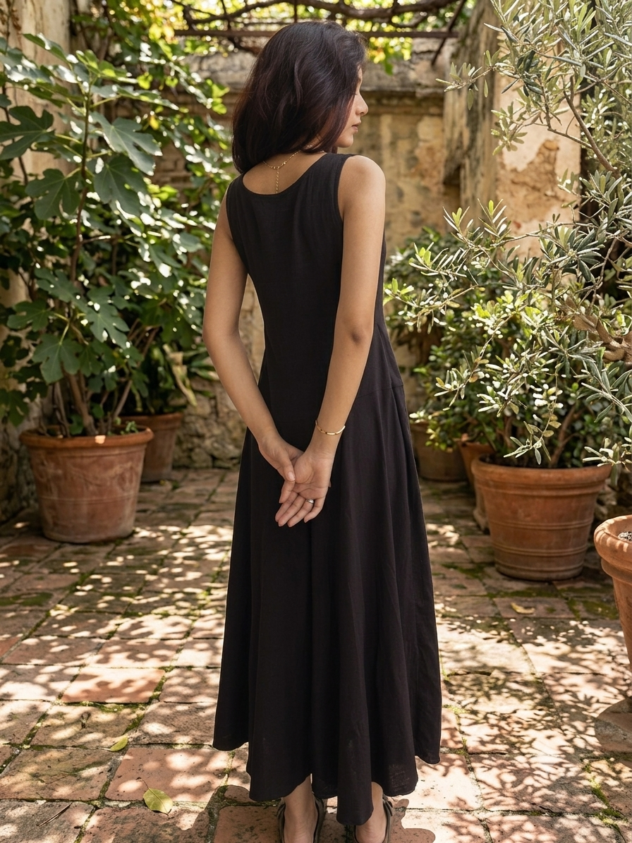 Midi Dress and over-coat