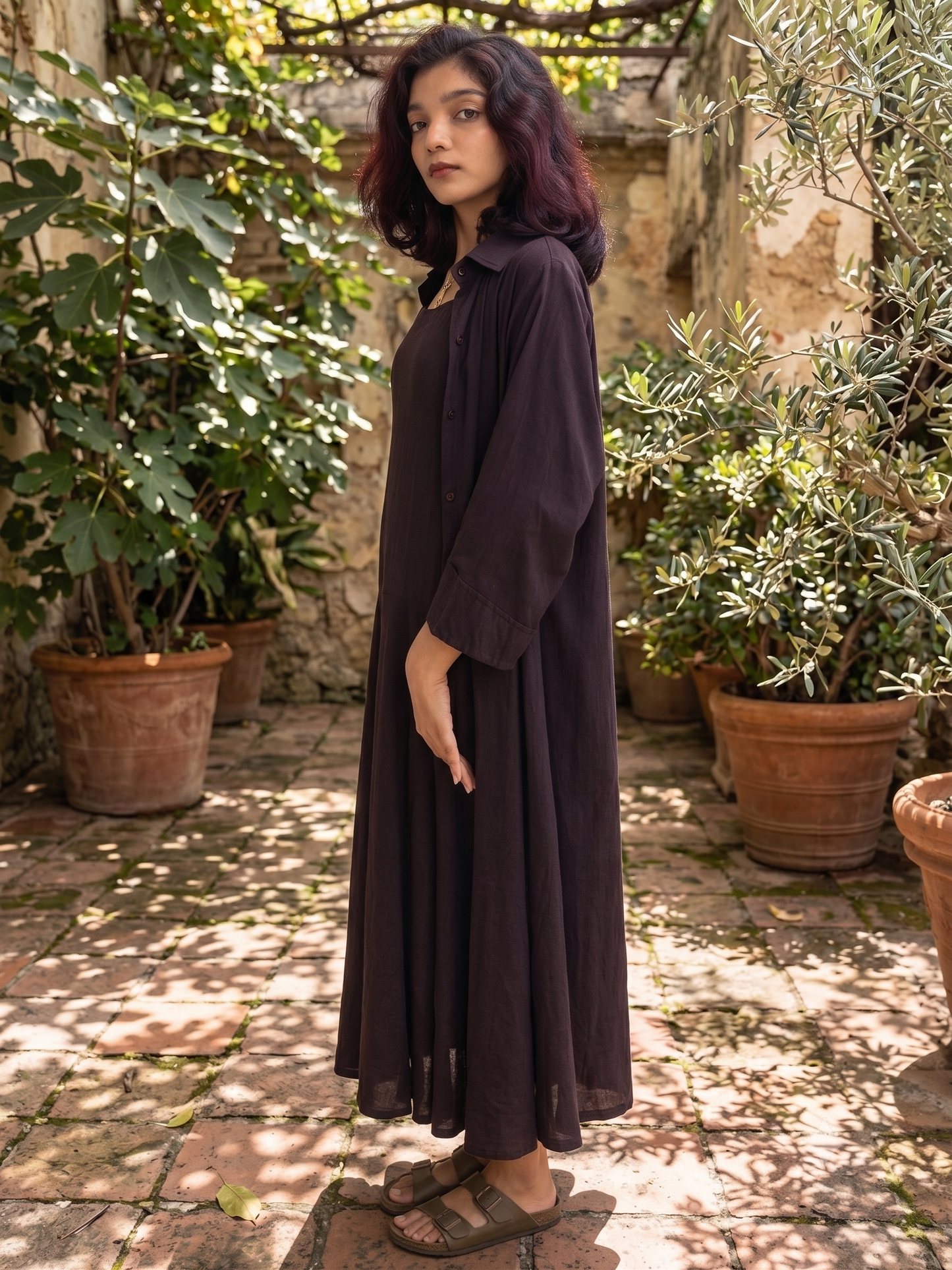 Midi Dress and over-coat