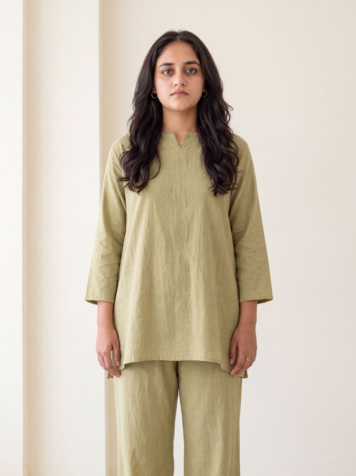 Sage green Tunic and Trouser