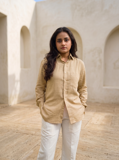 Formal Shirt Beige