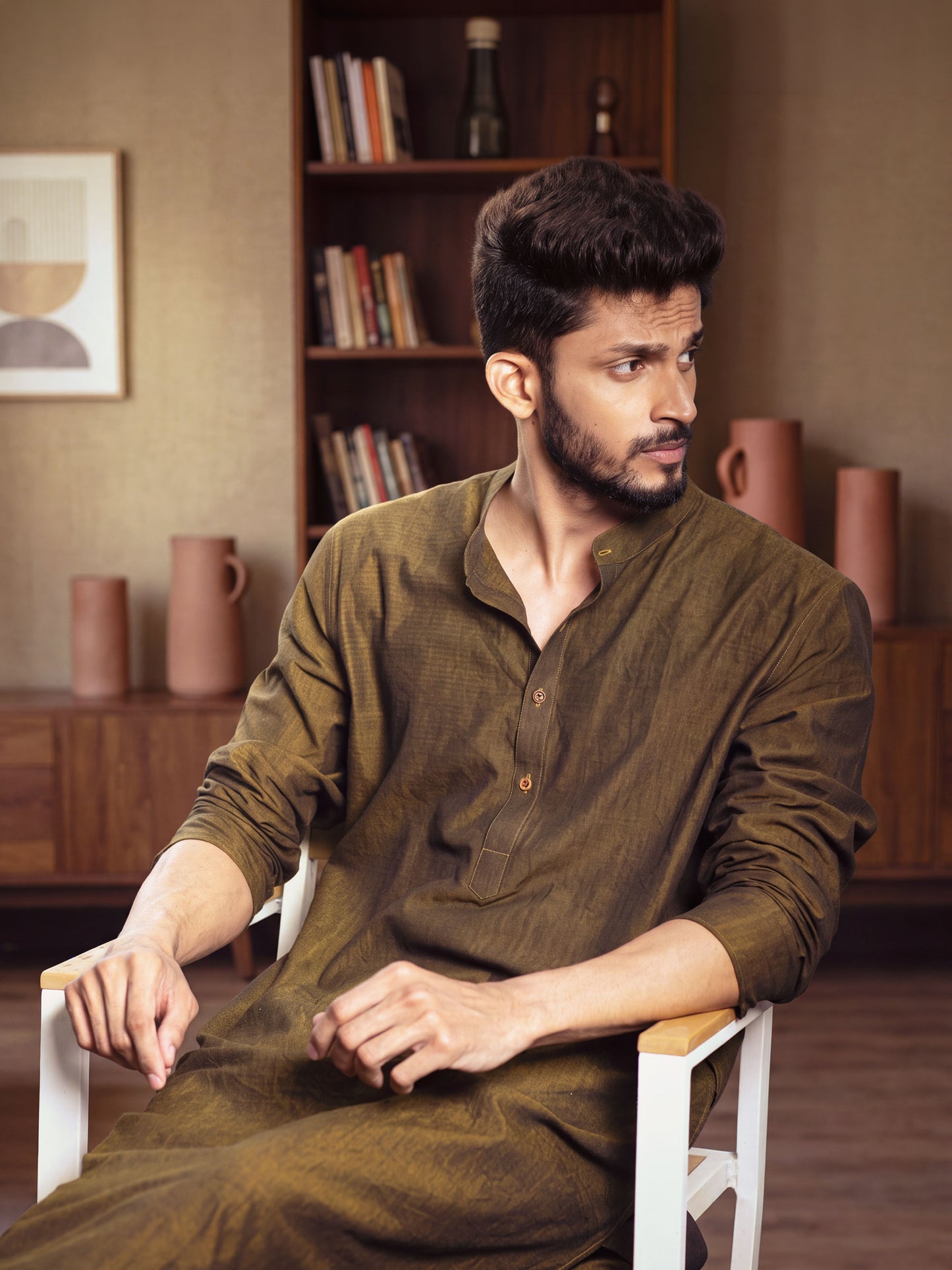 Long kurta Rust
