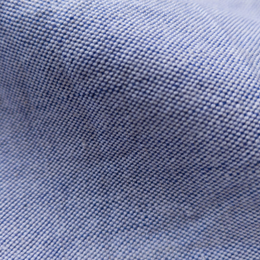 Cotton Khadi Fabric Blue