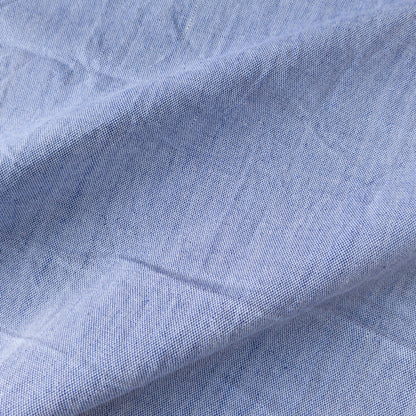 Cotton Khadi Fabric Blue