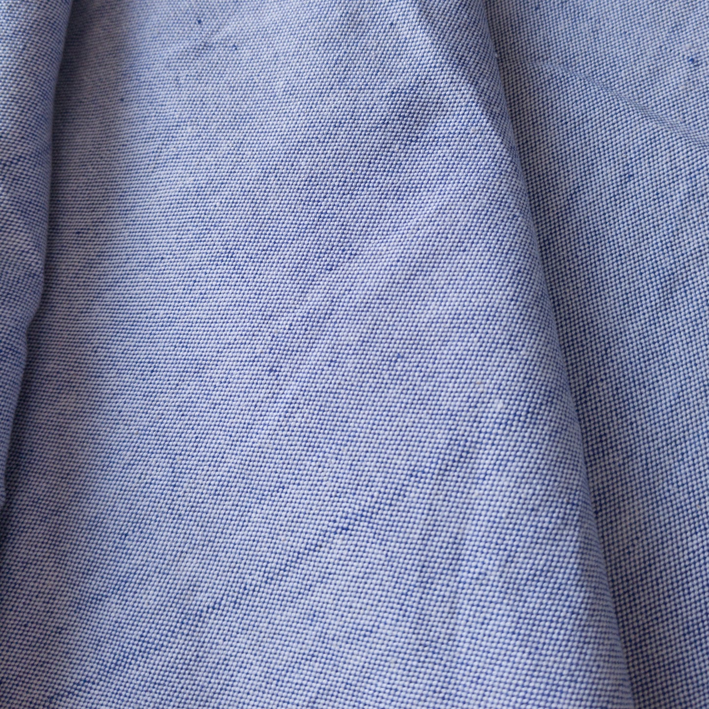 Cotton Khadi Fabric Blue
