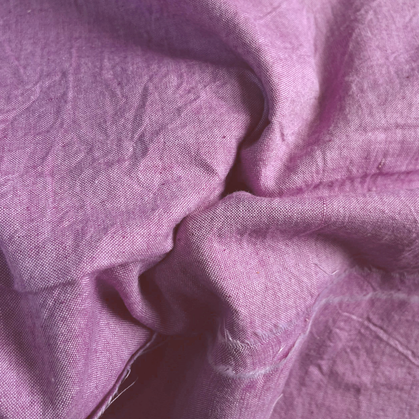 Cotton Handloom Fabric Lavender