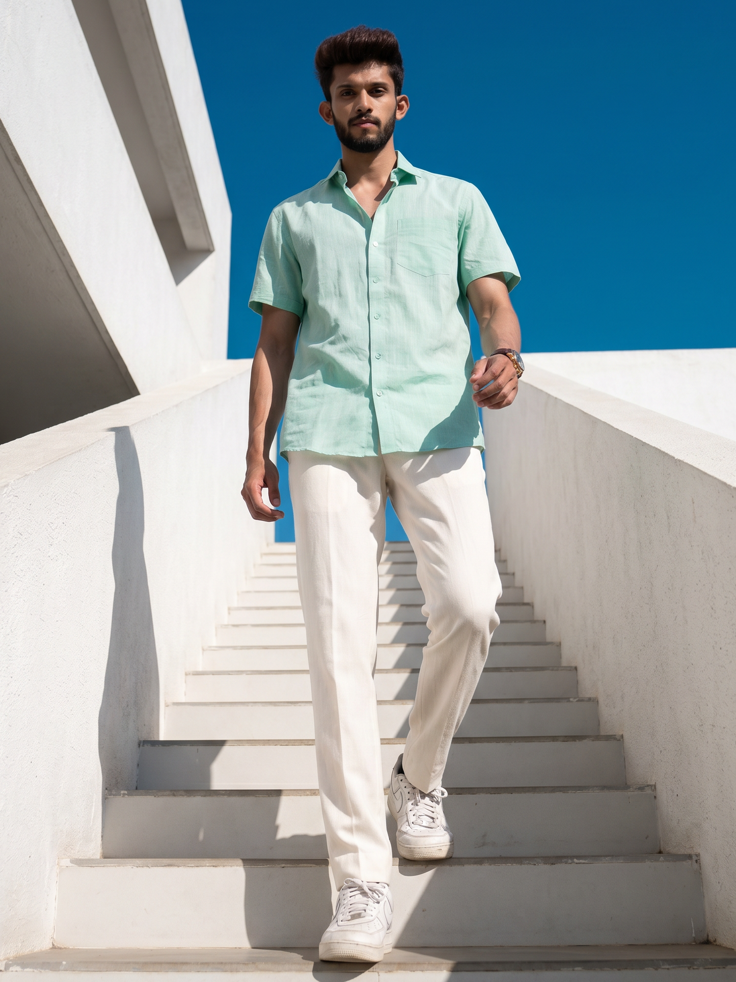 Formal Trousers White