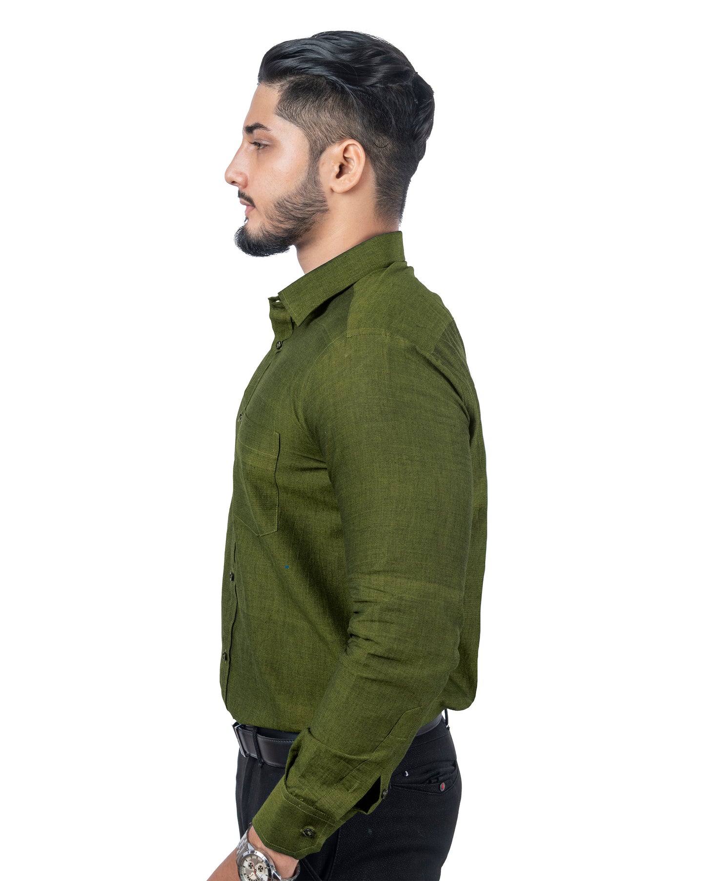 Full Sleeve Shirt Moss Green