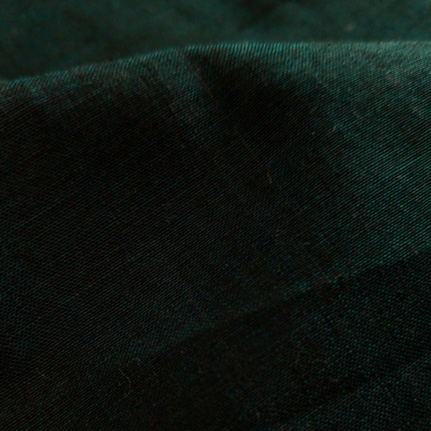 Cotton Handloom Fabric Peacock Green
