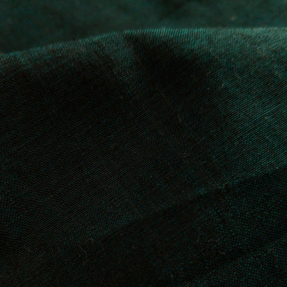 Cotton Handloom Fabric Peacock Green