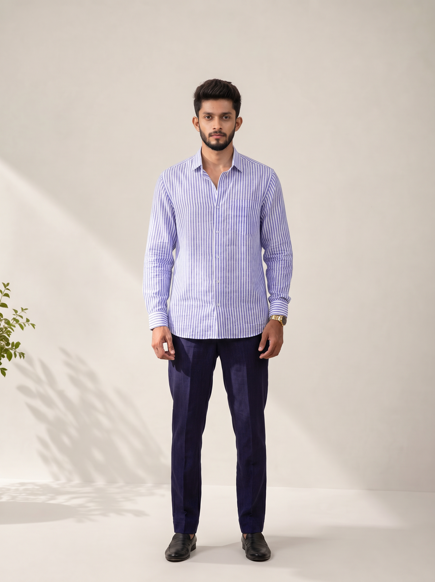 Formal shirt Blue stripe