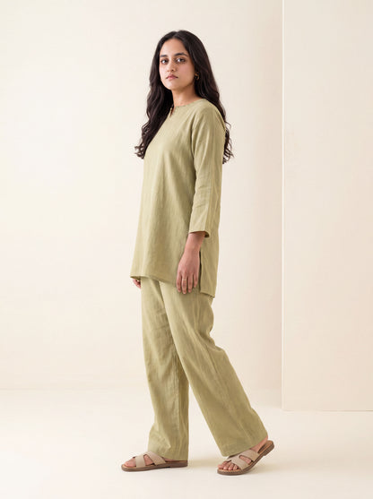 Sage green Tunic and Trouser