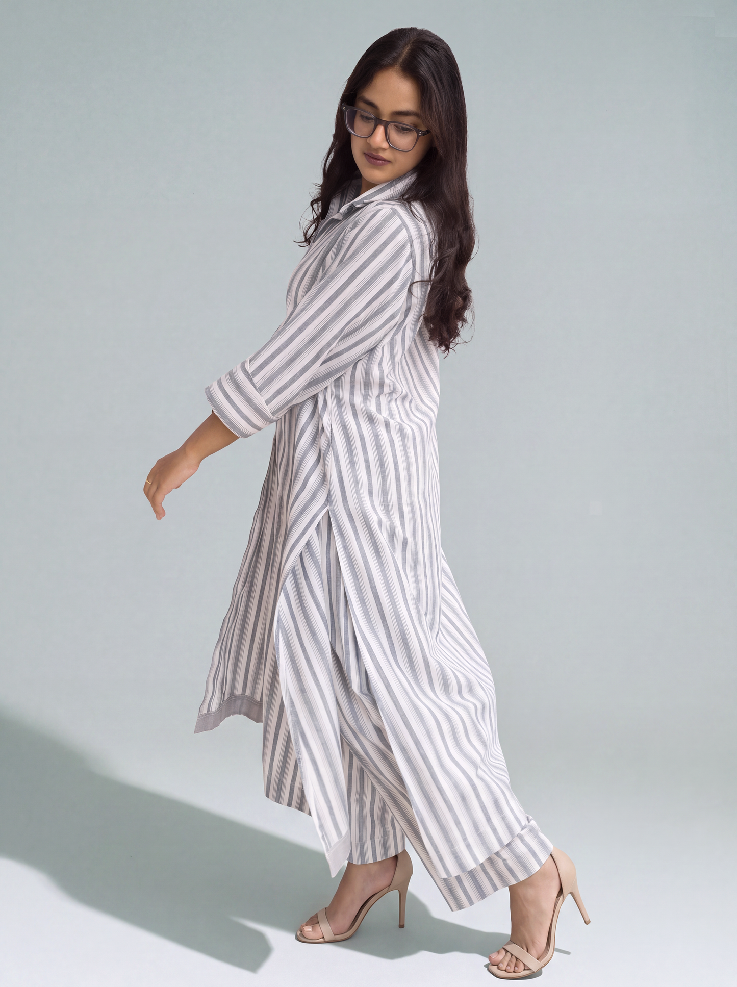 Grey Stripe Coord set