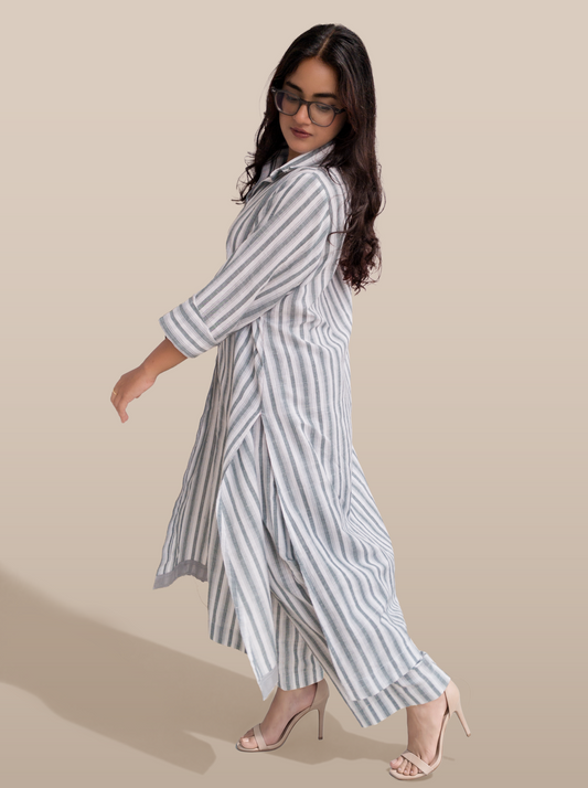 Grey Stripe Coord set