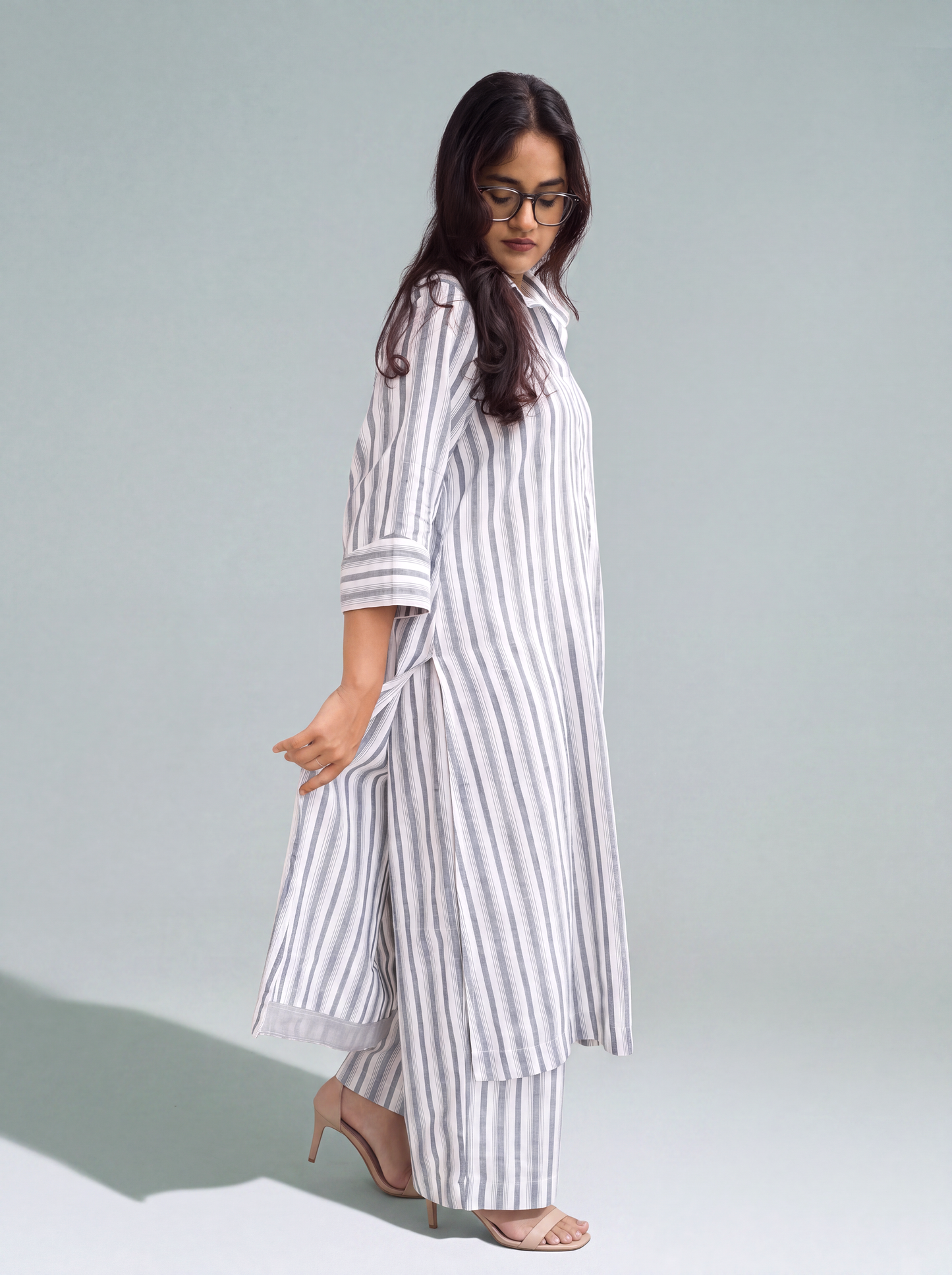 Grey Stripe Coord set
