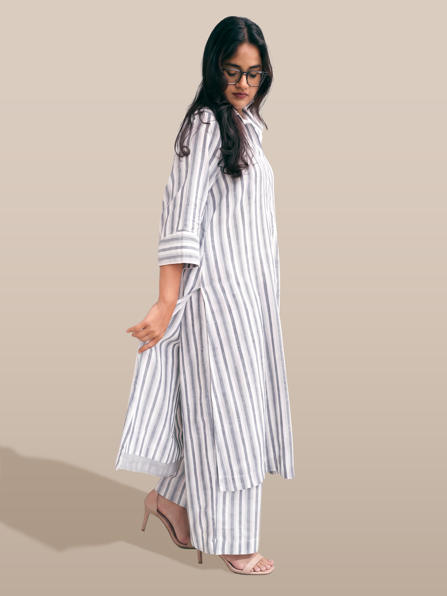 Grey Stripe Coord set
