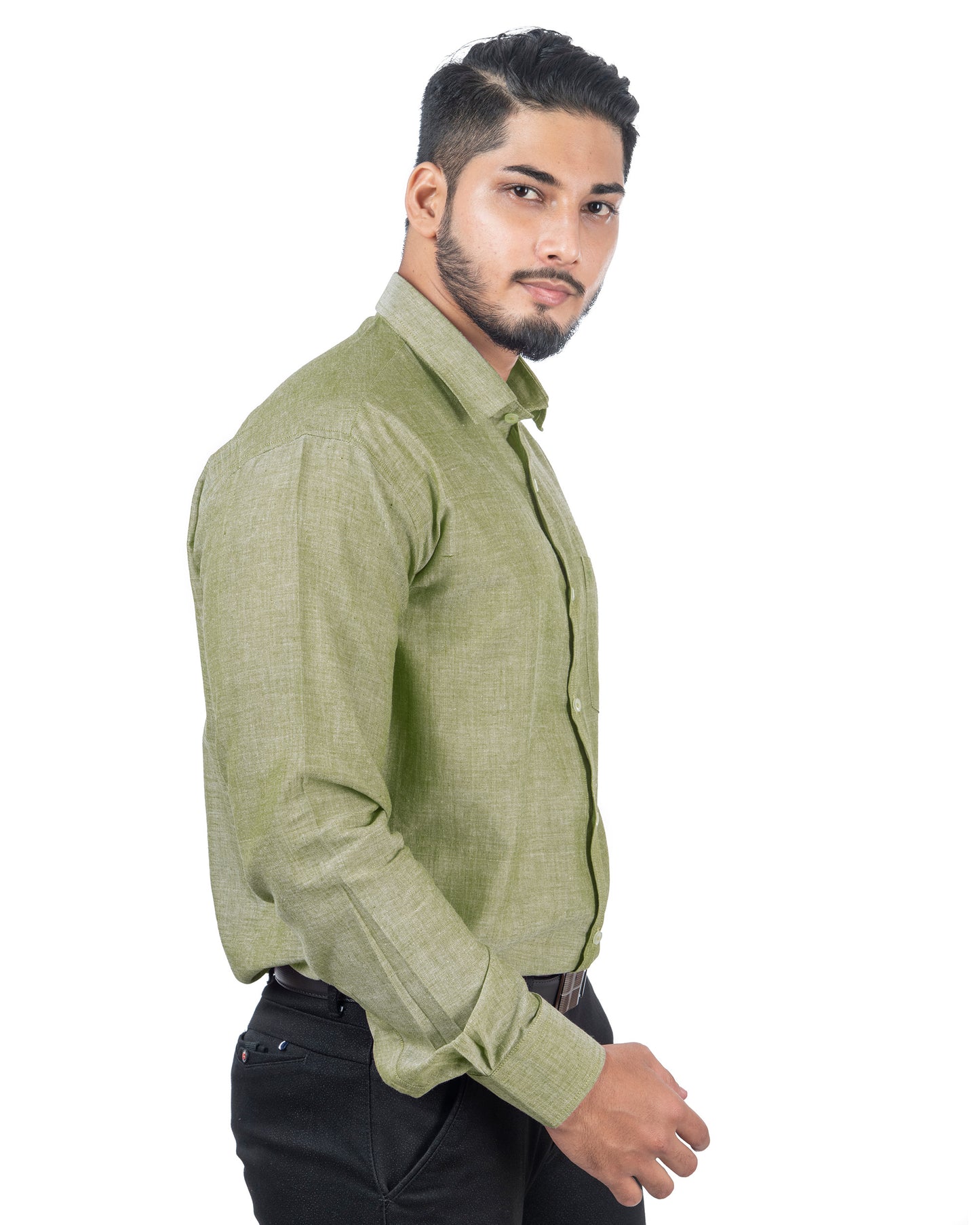 Full Sleeve Shirt Tea Green