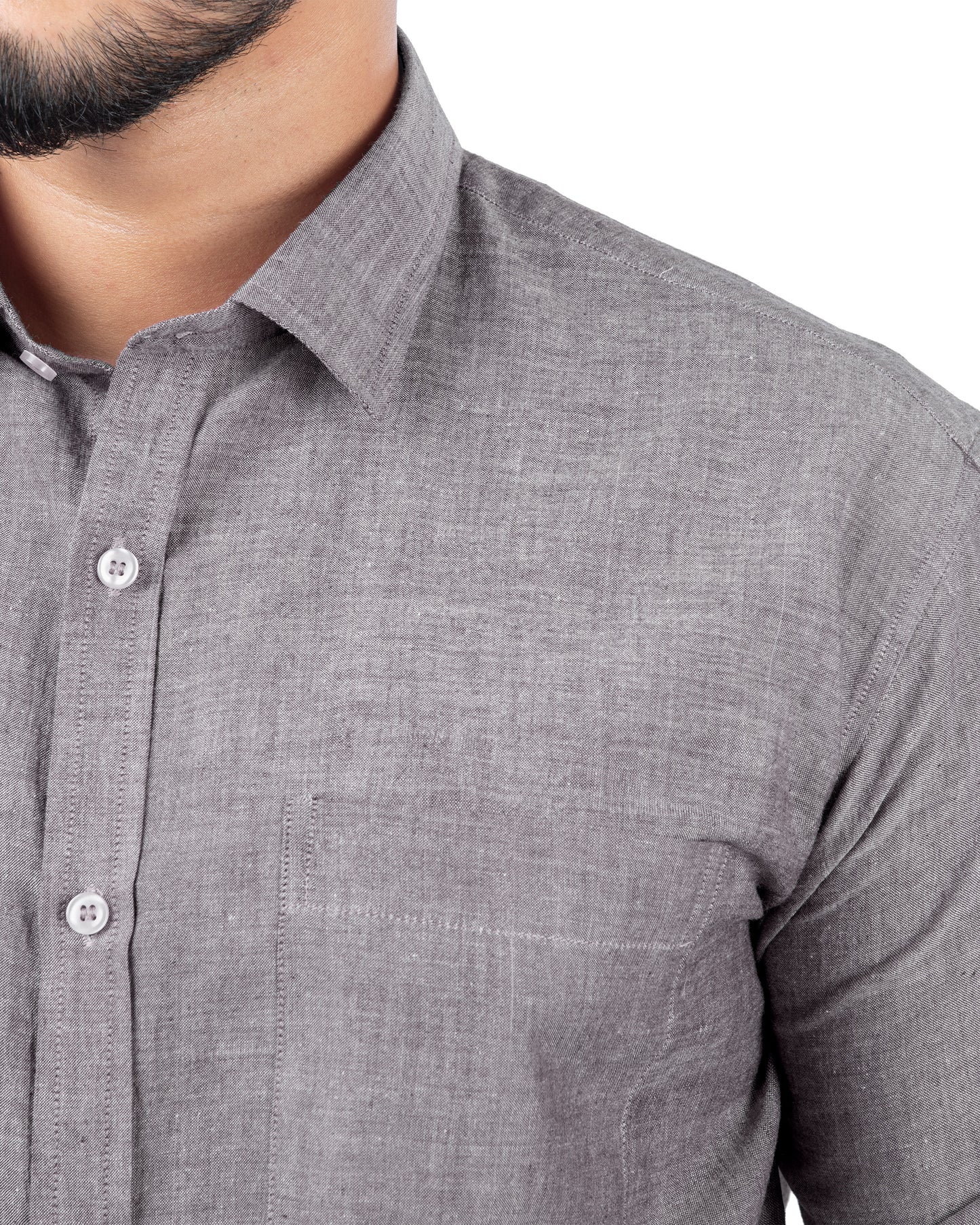 Full Sleeve Shirt Steel Grey