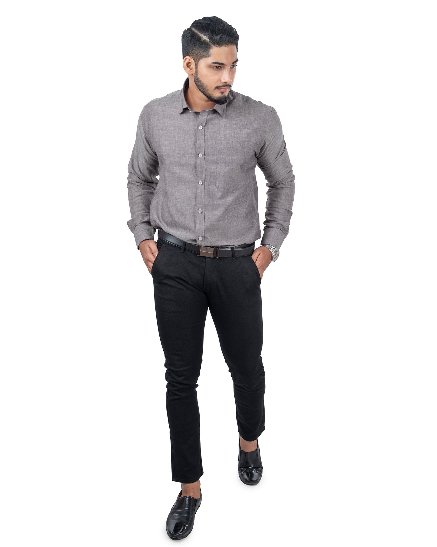 Full Sleeve Shirt Steel Grey