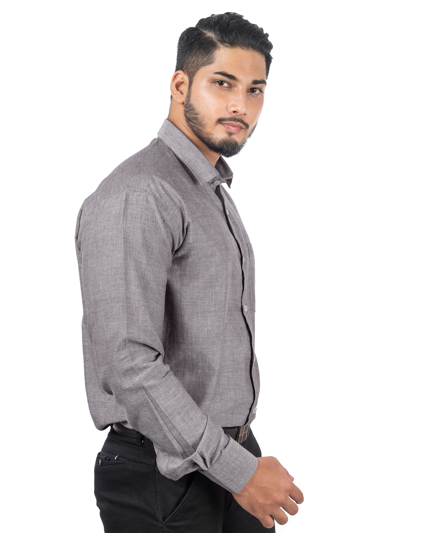 Full Sleeve Shirt Steel Grey