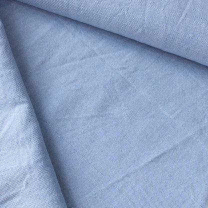 Cotton Khadi Fabric Surf Blue