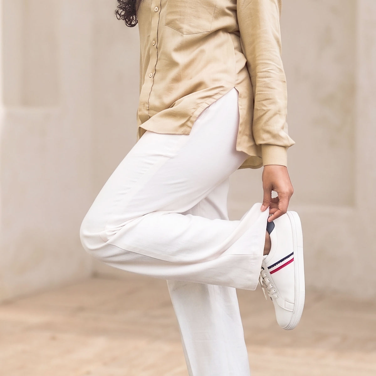 Cotton Khadi Fabric White
