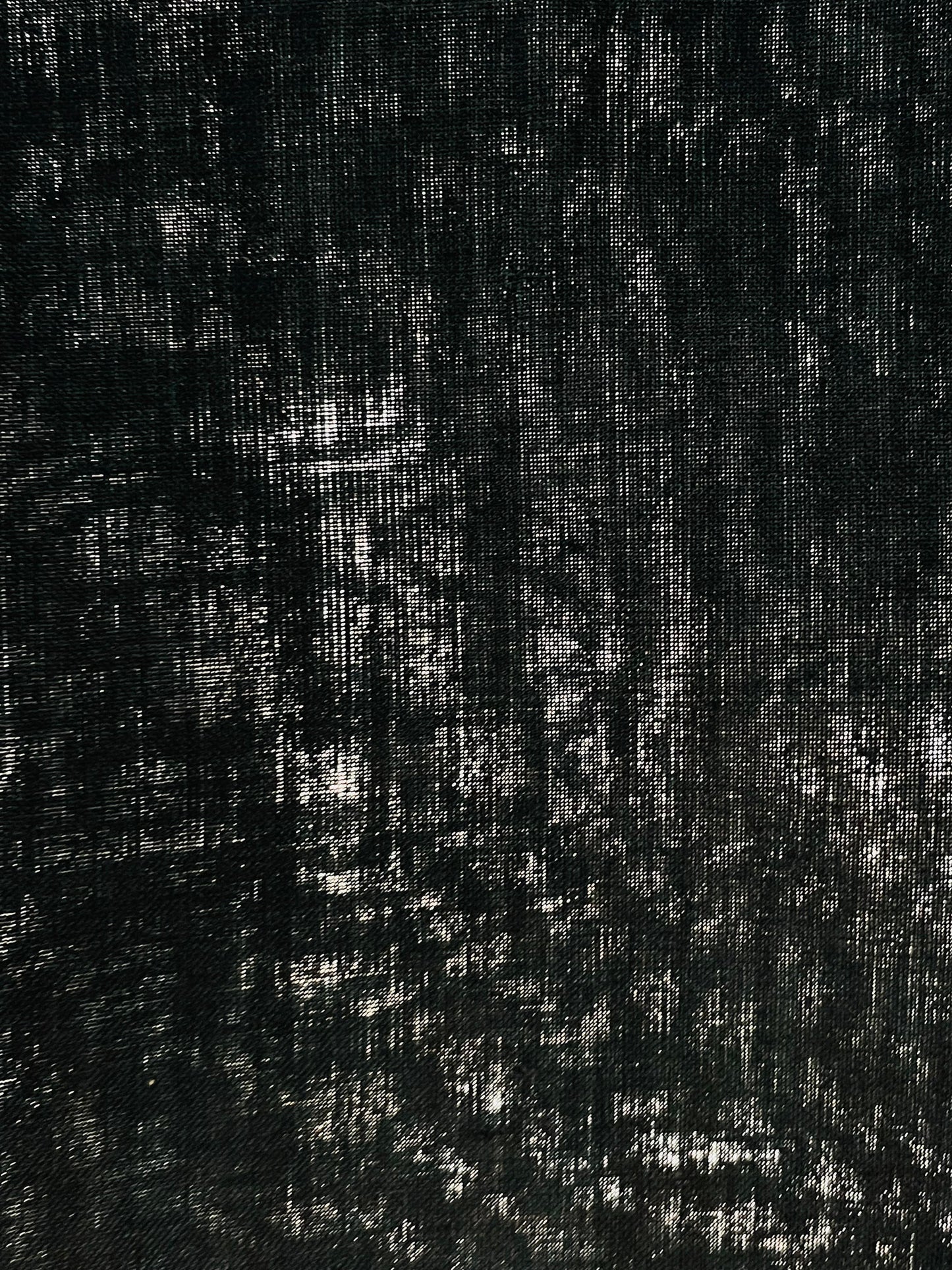 Pure Cotton shirt Fabric | Black