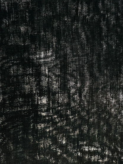 Pure Cotton shirt Fabric | Black