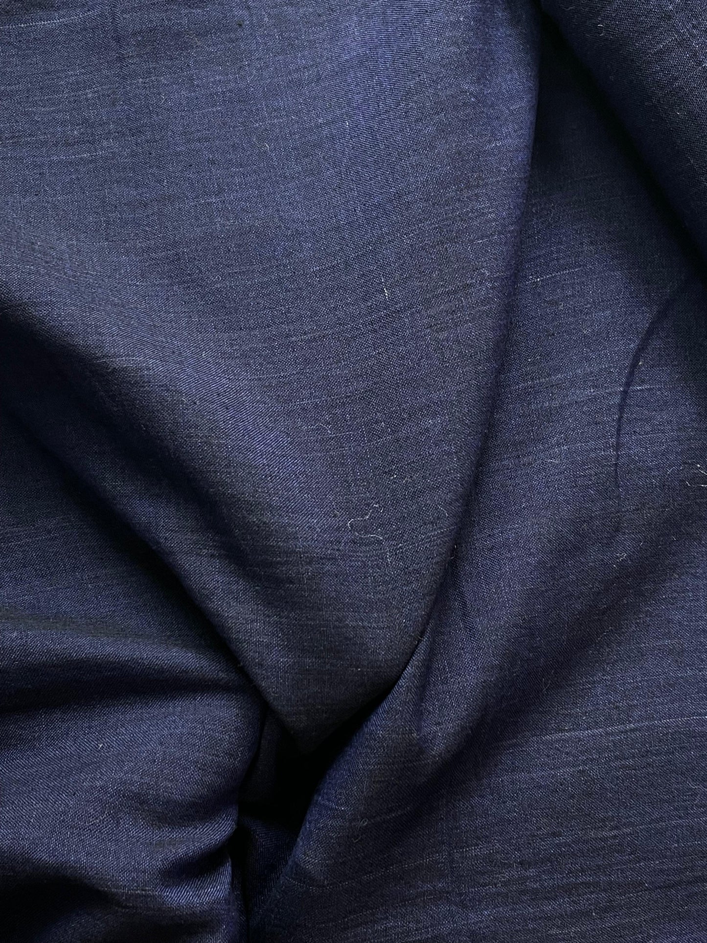 Navy Blue Pure Cotton Fabric